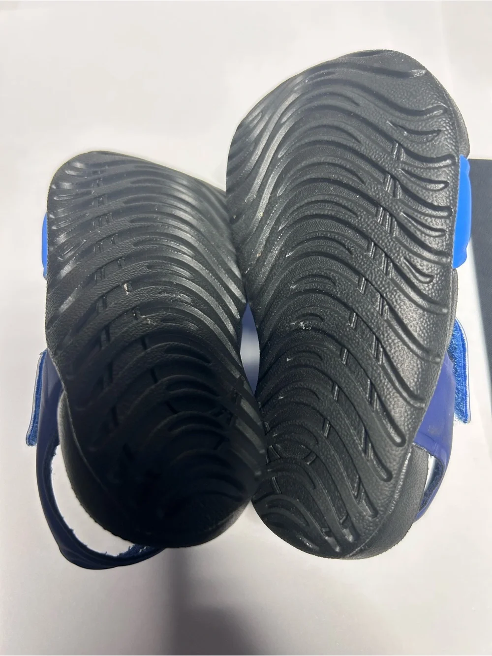 Nike Sunray Protect 2 Toddler Sandals Size 5C Signal Blue Black 943827-403